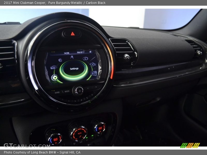 Pure Burgundy Metallic / Carbon Black 2017 Mini Clubman Cooper