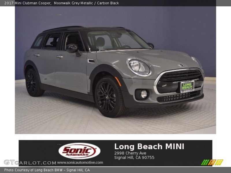 Moonwalk Grey Metallic / Carbon Black 2017 Mini Clubman Cooper