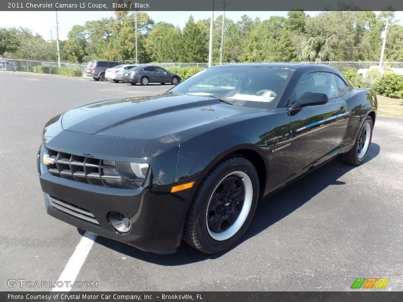 Black / Black 2011 Chevrolet Camaro LS Coupe