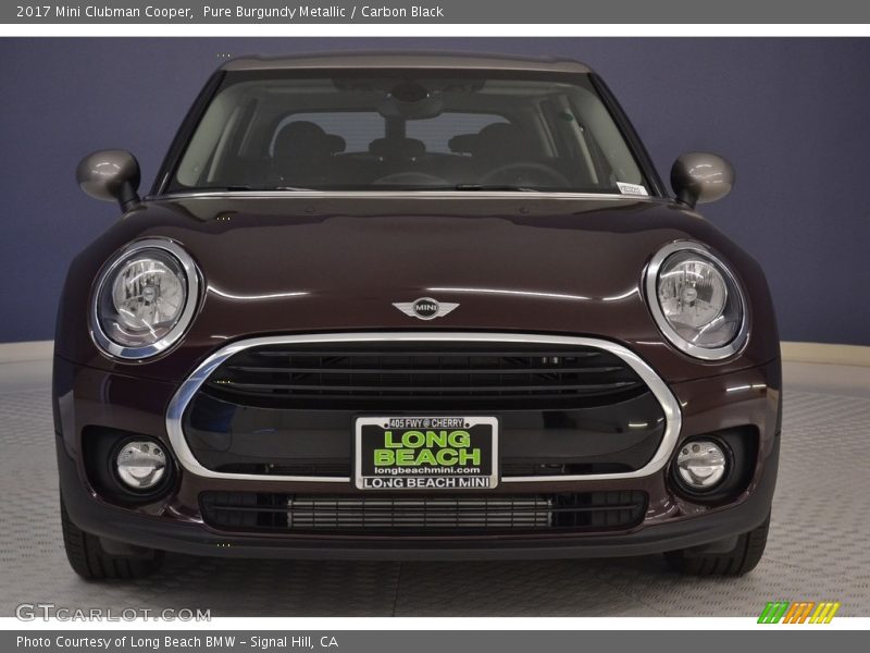Pure Burgundy Metallic / Carbon Black 2017 Mini Clubman Cooper