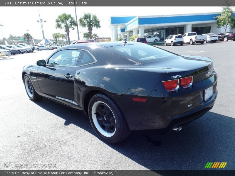 Black / Black 2011 Chevrolet Camaro LS Coupe