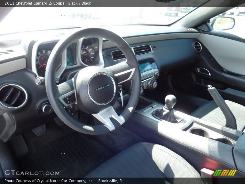 Black / Black 2011 Chevrolet Camaro LS Coupe