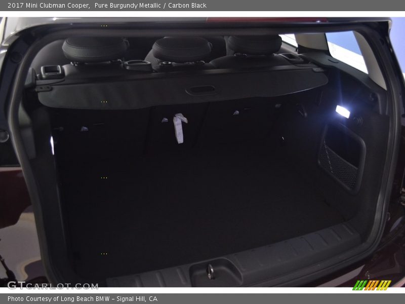 Pure Burgundy Metallic / Carbon Black 2017 Mini Clubman Cooper
