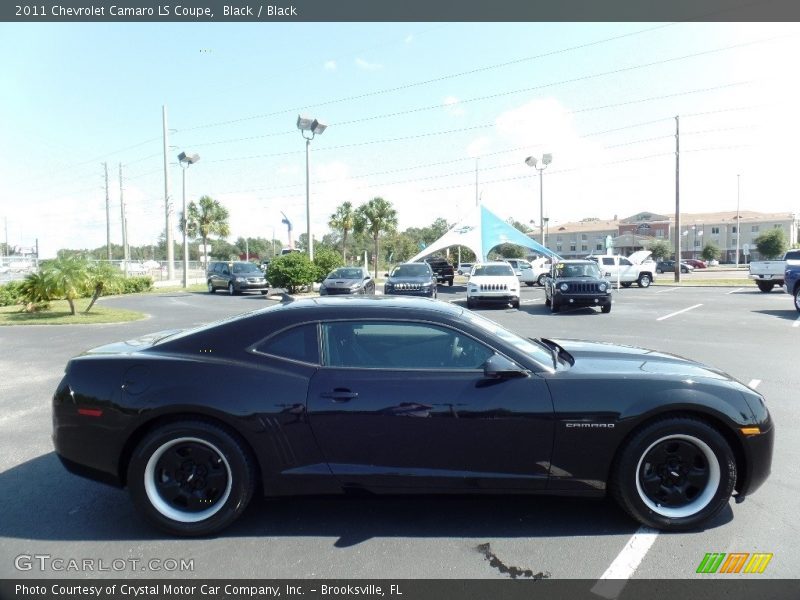 Black / Black 2011 Chevrolet Camaro LS Coupe