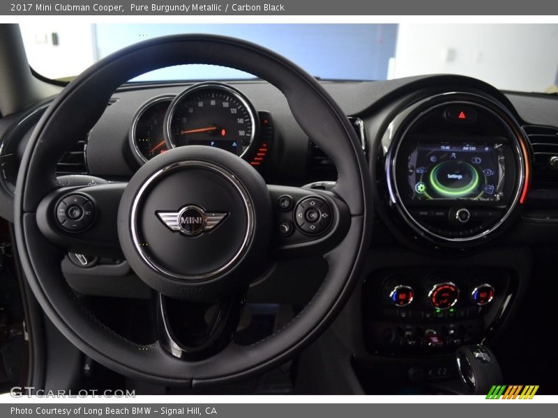 Pure Burgundy Metallic / Carbon Black 2017 Mini Clubman Cooper