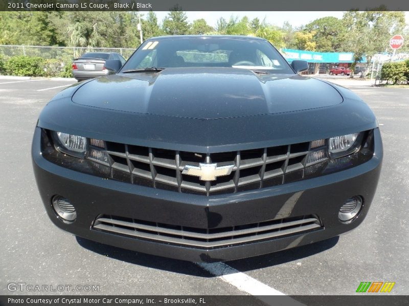 Black / Black 2011 Chevrolet Camaro LS Coupe