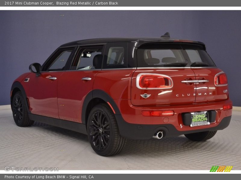 Blazing Red Metallic / Carbon Black 2017 Mini Clubman Cooper