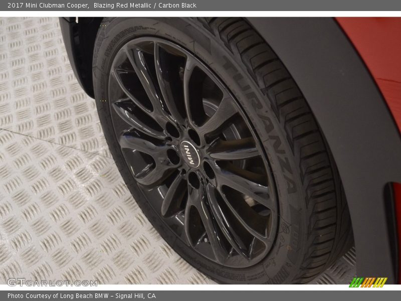 Blazing Red Metallic / Carbon Black 2017 Mini Clubman Cooper