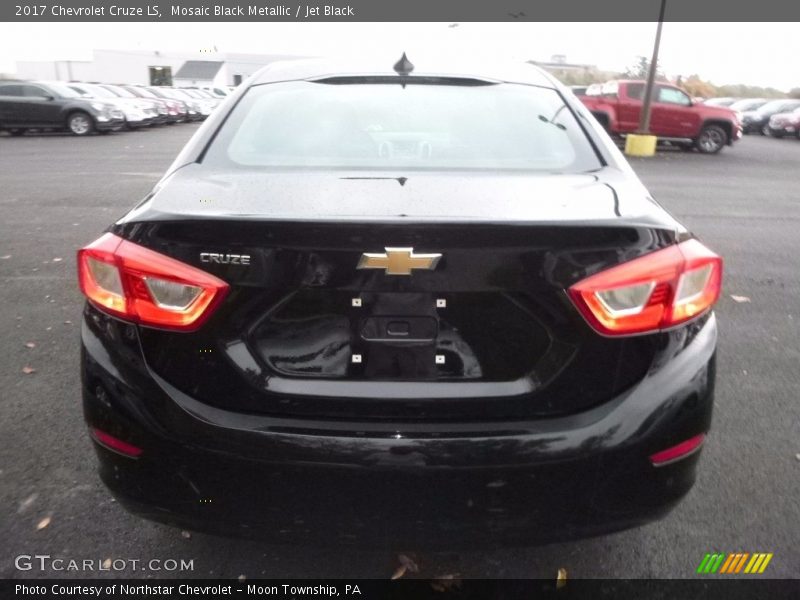 Mosaic Black Metallic / Jet Black 2017 Chevrolet Cruze LS