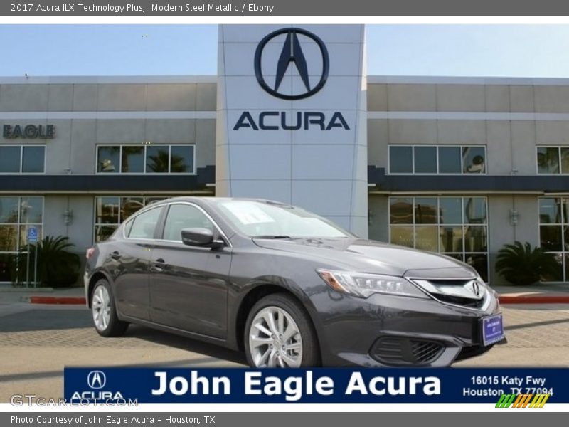 Modern Steel Metallic / Ebony 2017 Acura ILX Technology Plus
