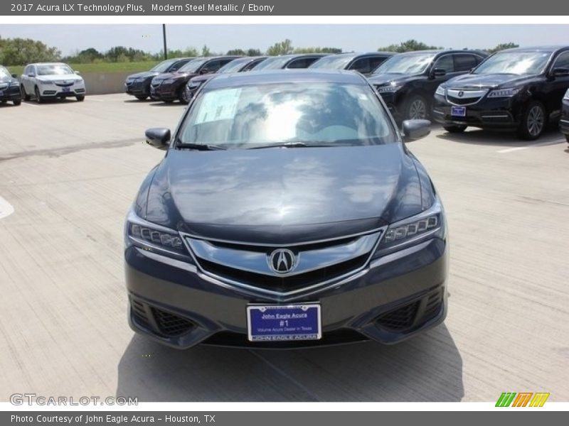 Modern Steel Metallic / Ebony 2017 Acura ILX Technology Plus