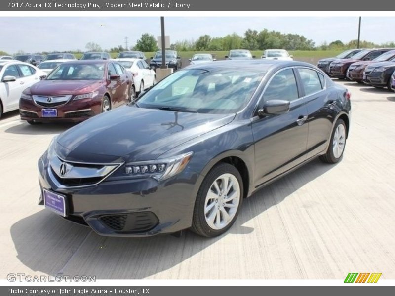 Modern Steel Metallic / Ebony 2017 Acura ILX Technology Plus