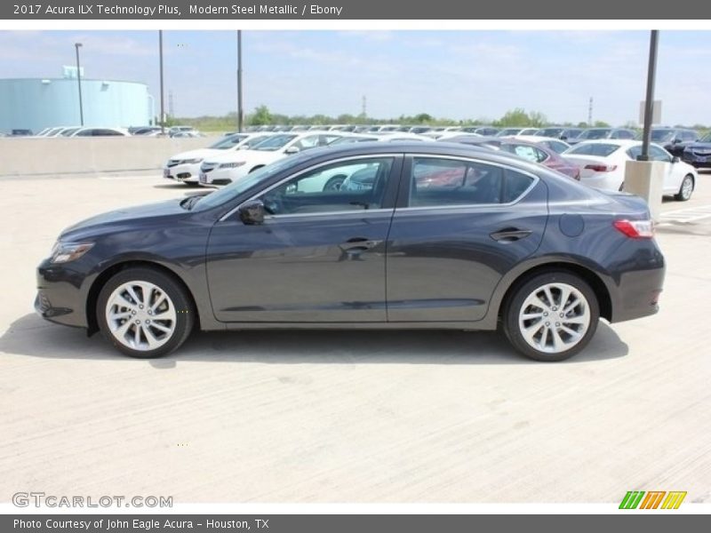 Modern Steel Metallic / Ebony 2017 Acura ILX Technology Plus