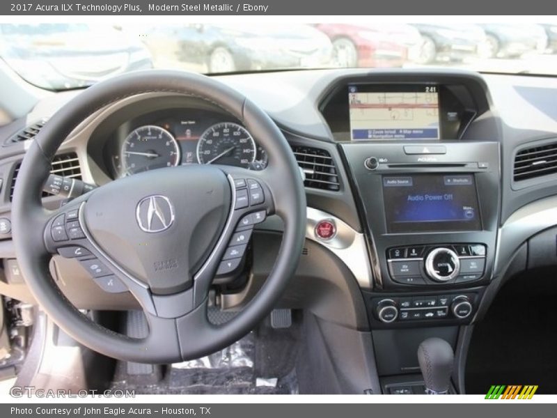 Modern Steel Metallic / Ebony 2017 Acura ILX Technology Plus