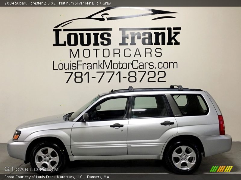 Platinum Silver Metallic / Gray 2004 Subaru Forester 2.5 XS