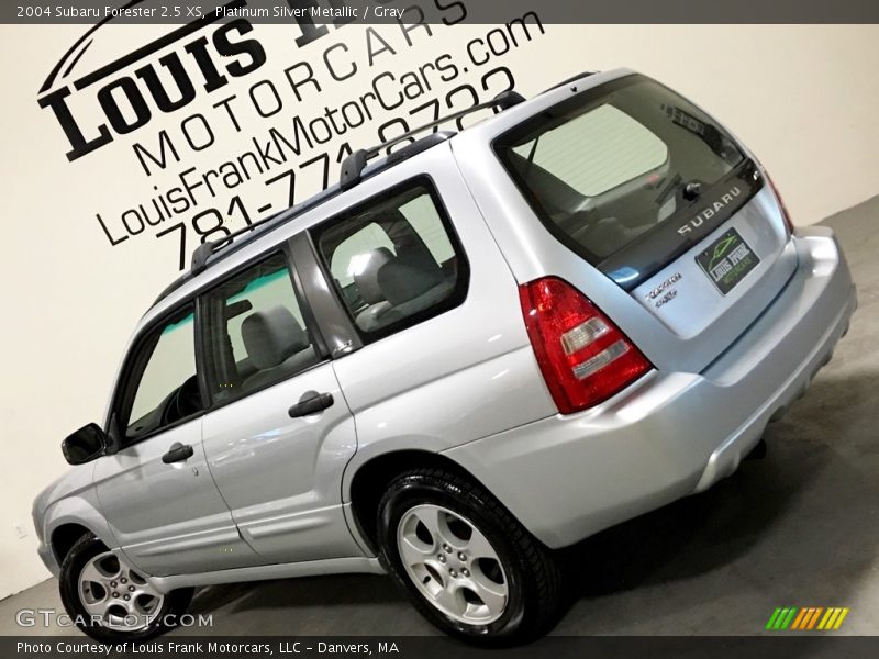 Platinum Silver Metallic / Gray 2004 Subaru Forester 2.5 XS