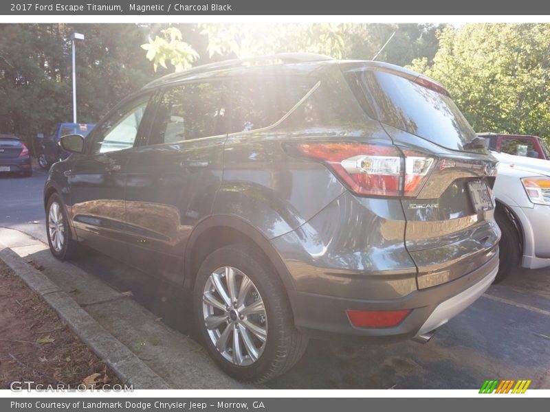 Magnetic / Charcoal Black 2017 Ford Escape Titanium