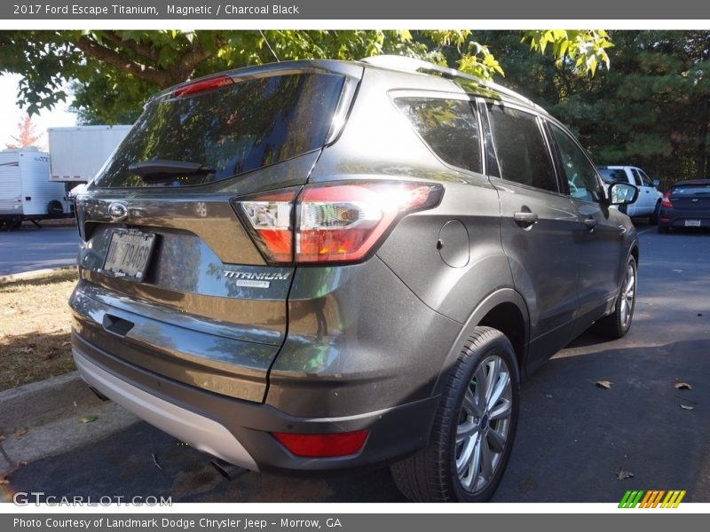 Magnetic / Charcoal Black 2017 Ford Escape Titanium
