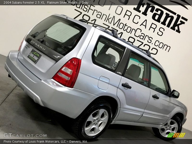 Platinum Silver Metallic / Gray 2004 Subaru Forester 2.5 XS