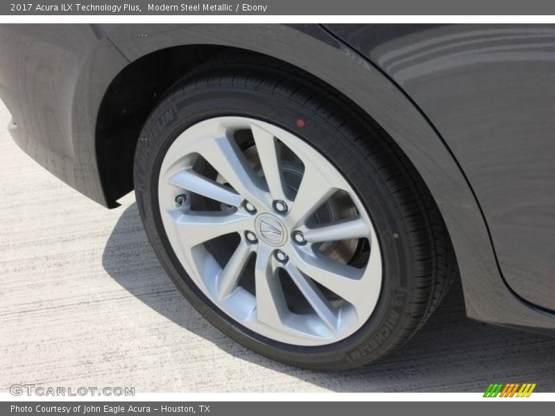 Modern Steel Metallic / Ebony 2017 Acura ILX Technology Plus