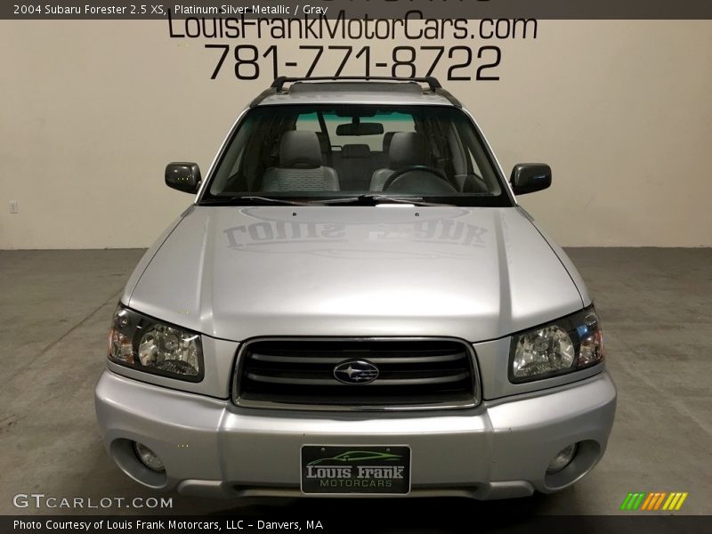 Platinum Silver Metallic / Gray 2004 Subaru Forester 2.5 XS