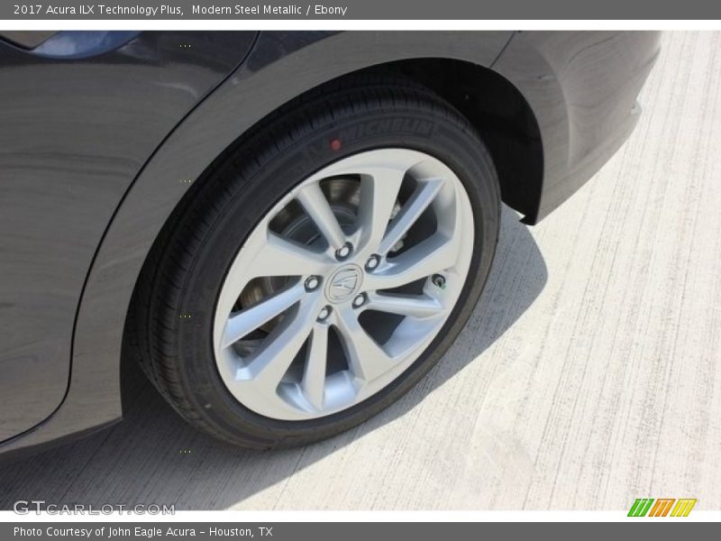 Modern Steel Metallic / Ebony 2017 Acura ILX Technology Plus