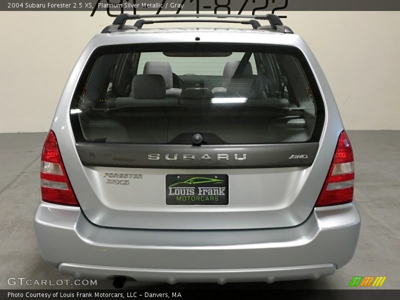 Platinum Silver Metallic / Gray 2004 Subaru Forester 2.5 XS