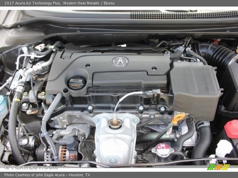 Modern Steel Metallic / Ebony 2017 Acura ILX Technology Plus