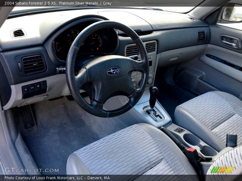 Platinum Silver Metallic / Gray 2004 Subaru Forester 2.5 XS