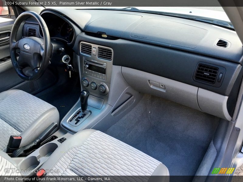 Platinum Silver Metallic / Gray 2004 Subaru Forester 2.5 XS
