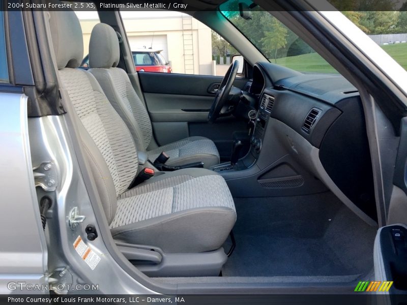 Platinum Silver Metallic / Gray 2004 Subaru Forester 2.5 XS