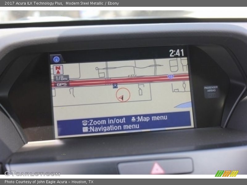 Modern Steel Metallic / Ebony 2017 Acura ILX Technology Plus