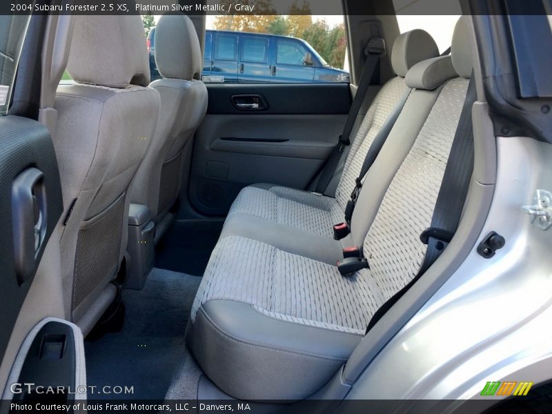 Platinum Silver Metallic / Gray 2004 Subaru Forester 2.5 XS