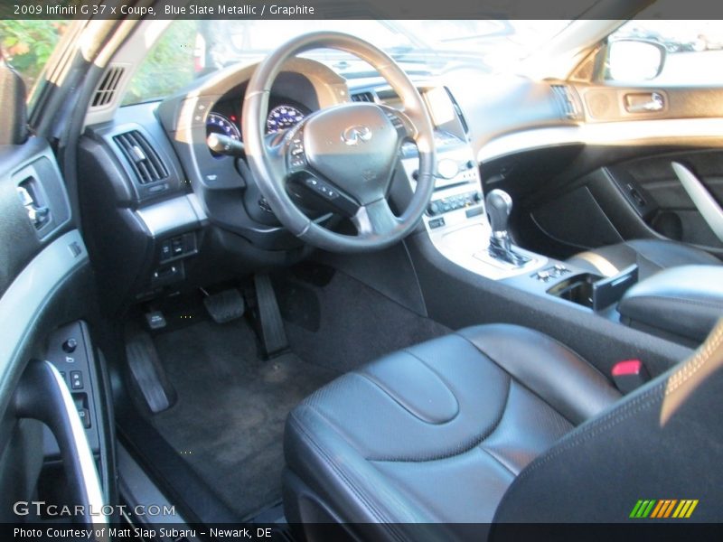 Blue Slate Metallic / Graphite 2009 Infiniti G 37 x Coupe