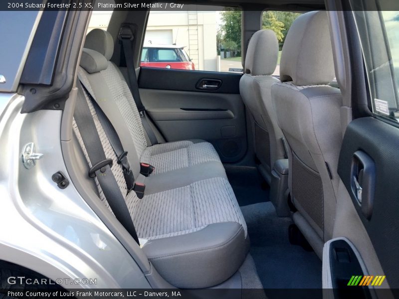 Platinum Silver Metallic / Gray 2004 Subaru Forester 2.5 XS