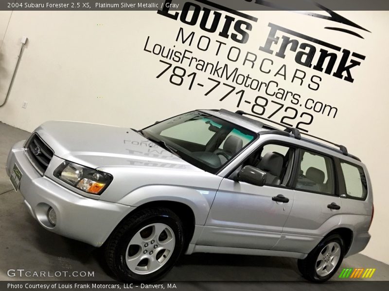 Platinum Silver Metallic / Gray 2004 Subaru Forester 2.5 XS
