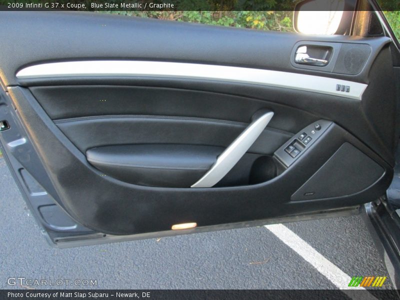 Blue Slate Metallic / Graphite 2009 Infiniti G 37 x Coupe