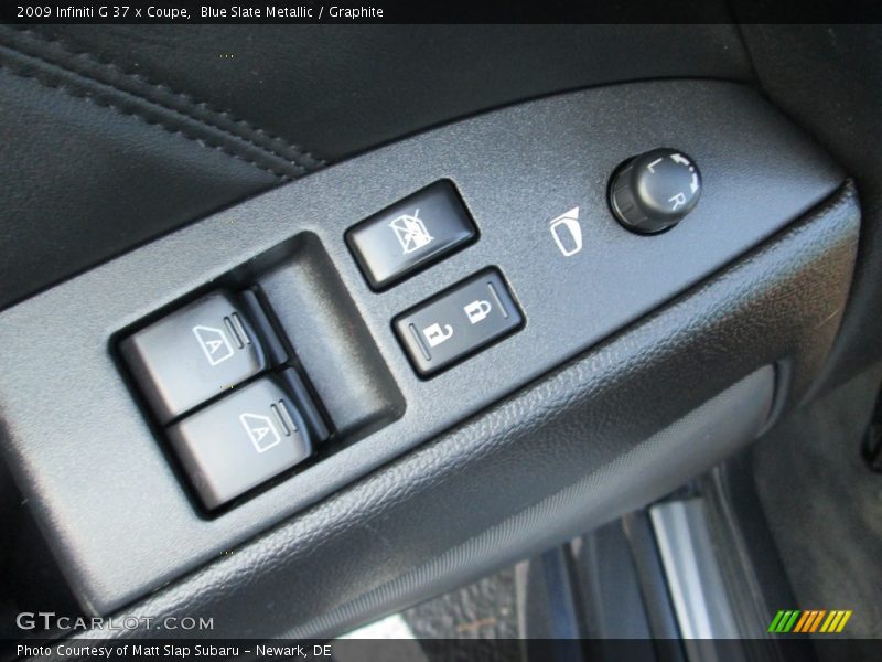 Blue Slate Metallic / Graphite 2009 Infiniti G 37 x Coupe