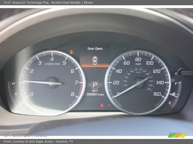 Modern Steel Metallic / Ebony 2017 Acura ILX Technology Plus