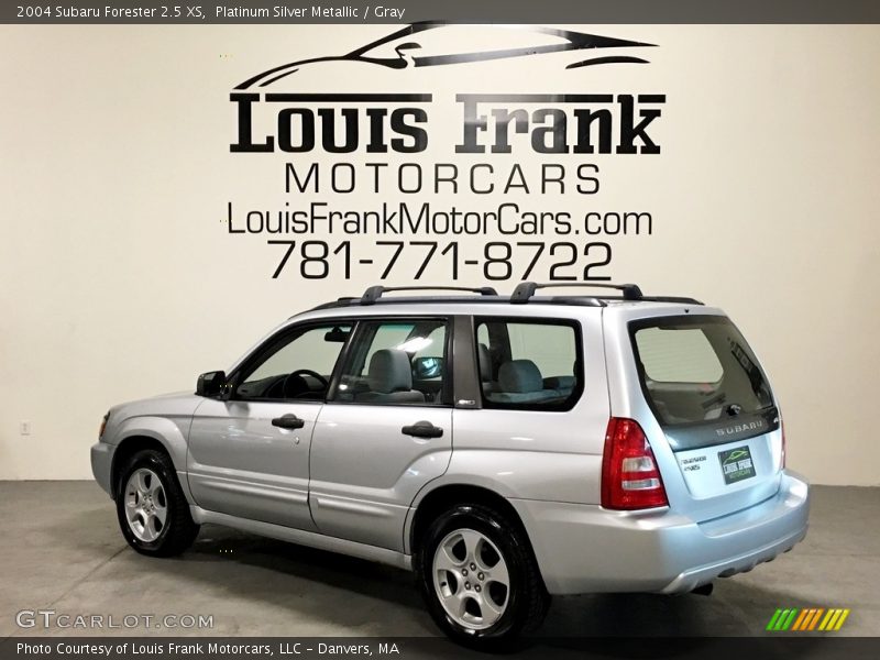 Platinum Silver Metallic / Gray 2004 Subaru Forester 2.5 XS
