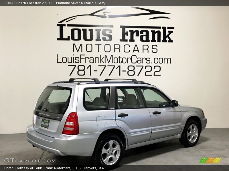 Platinum Silver Metallic / Gray 2004 Subaru Forester 2.5 XS