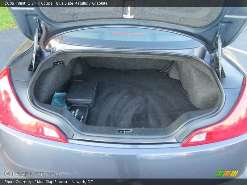 Blue Slate Metallic / Graphite 2009 Infiniti G 37 x Coupe