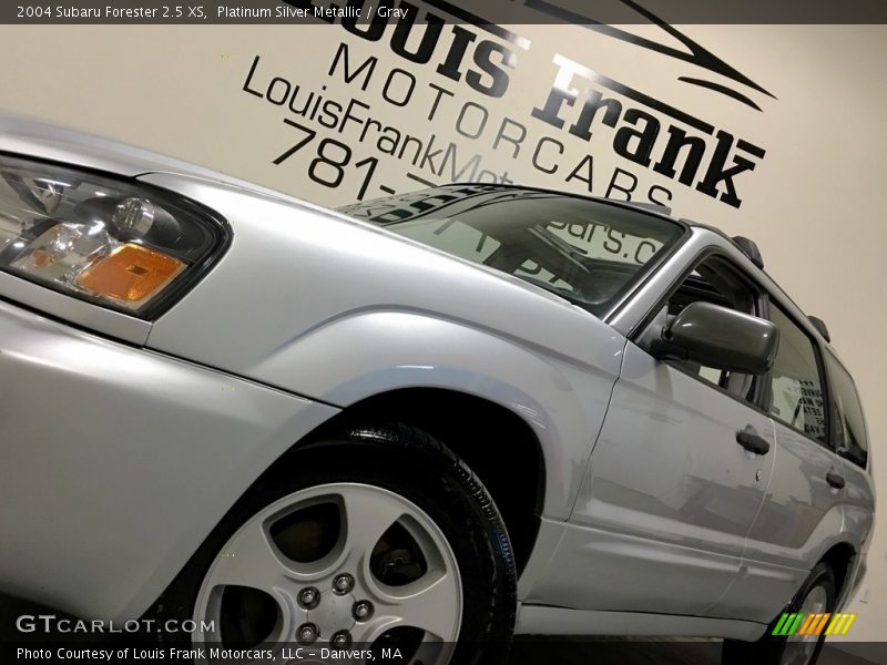 Platinum Silver Metallic / Gray 2004 Subaru Forester 2.5 XS