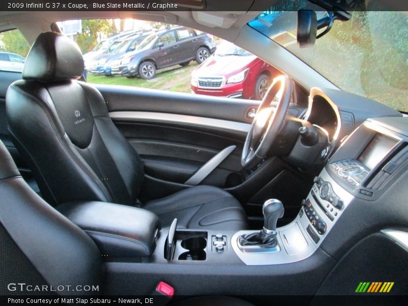 Blue Slate Metallic / Graphite 2009 Infiniti G 37 x Coupe