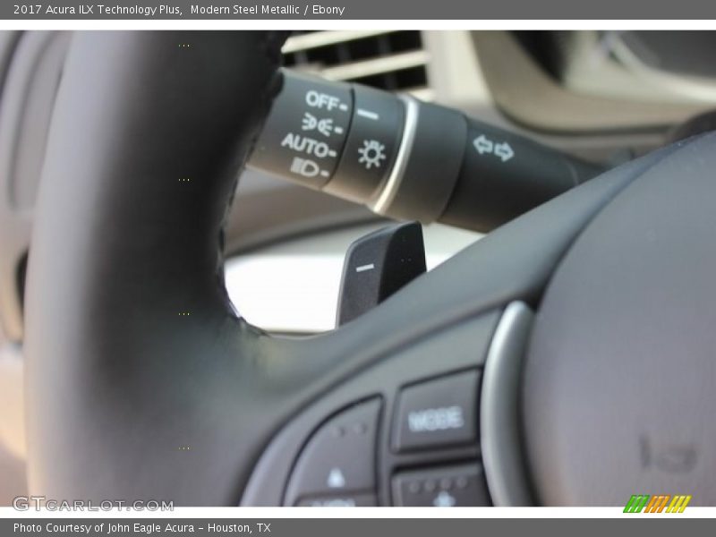 Modern Steel Metallic / Ebony 2017 Acura ILX Technology Plus