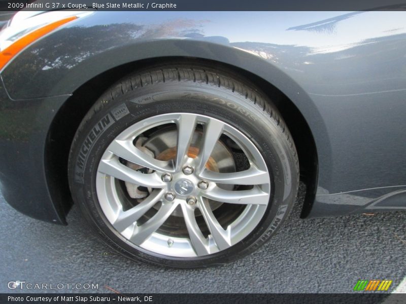 Blue Slate Metallic / Graphite 2009 Infiniti G 37 x Coupe