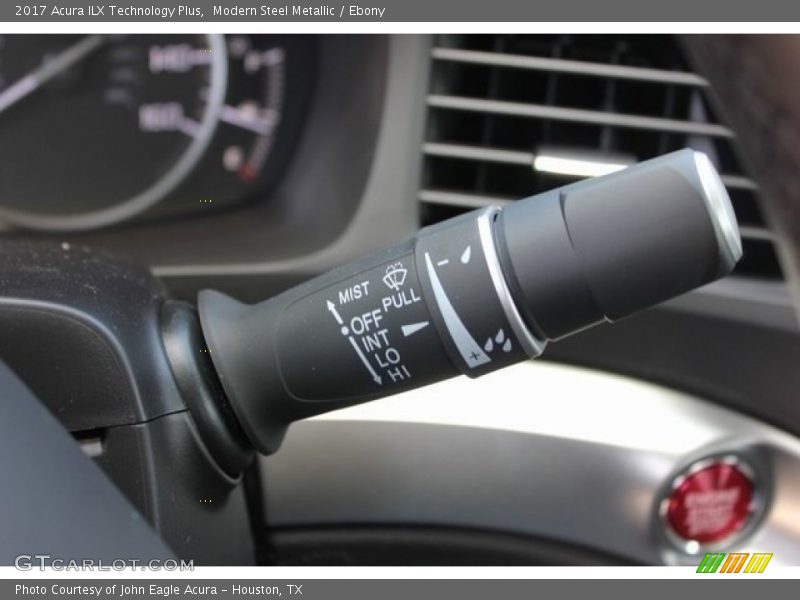 Modern Steel Metallic / Ebony 2017 Acura ILX Technology Plus