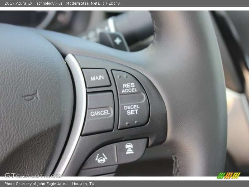 Modern Steel Metallic / Ebony 2017 Acura ILX Technology Plus