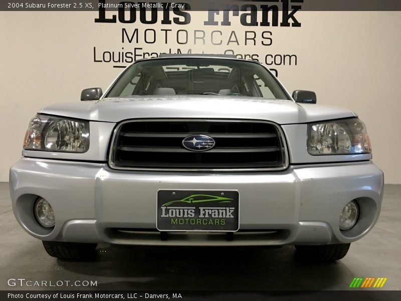 Platinum Silver Metallic / Gray 2004 Subaru Forester 2.5 XS