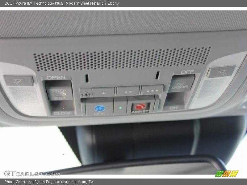 Modern Steel Metallic / Ebony 2017 Acura ILX Technology Plus